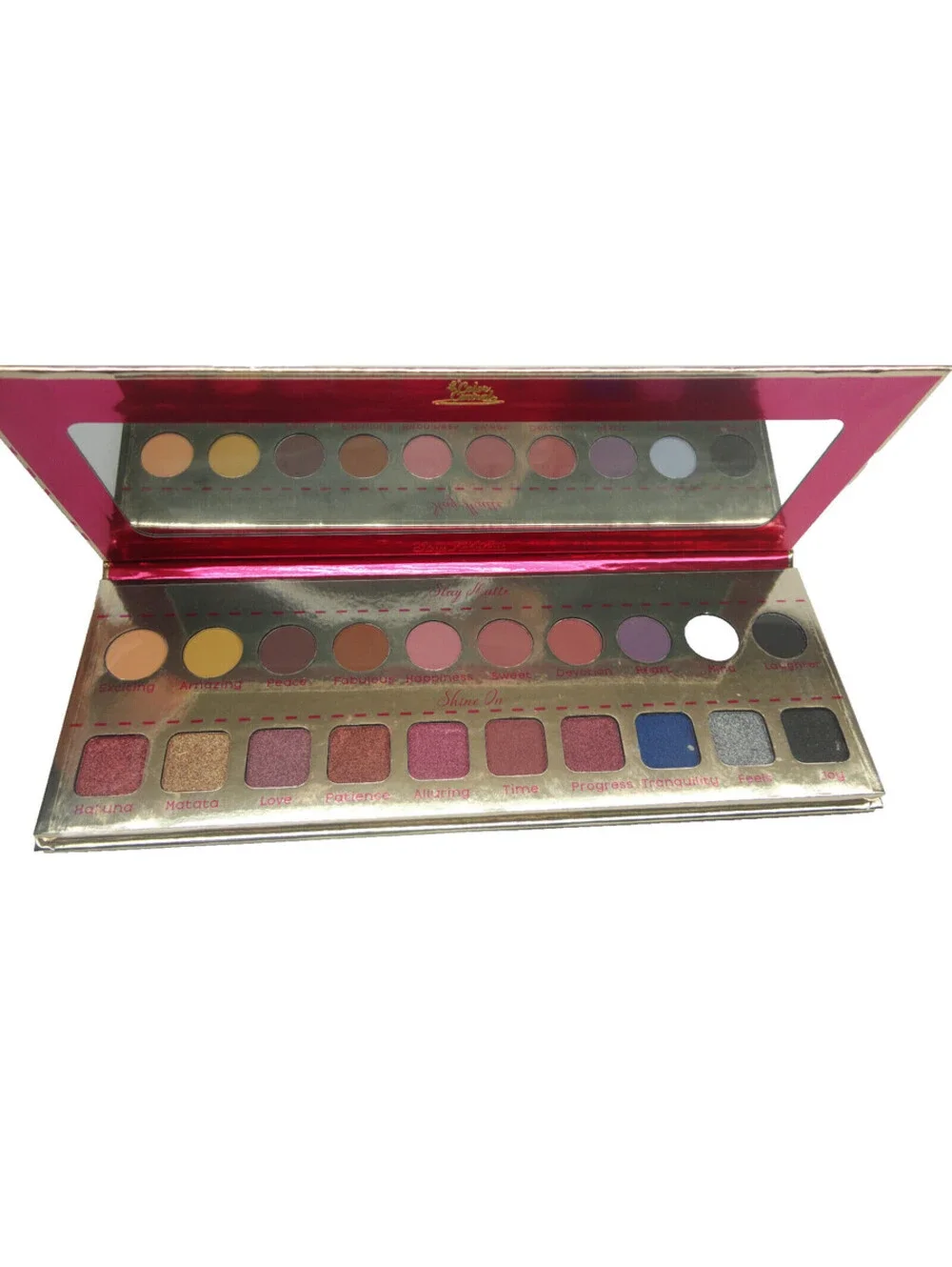 4 x Sensational Eyeshadow Palette 20 Color Blush Contour Matte & Shine